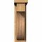 Ekena Millwork Del Monte Smooth Corbel w/Backplate, Western Red Cedar, 5 1/2"W x 14"D x 18"H COR06X14X18DEL01SWR - alternate 3